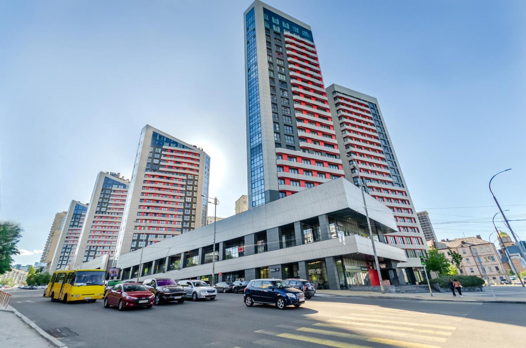 Petrovdom 199A-199B In Smart Apartments Rc Kvartet Near Central Railway Station Kiev Eksteriør bilde